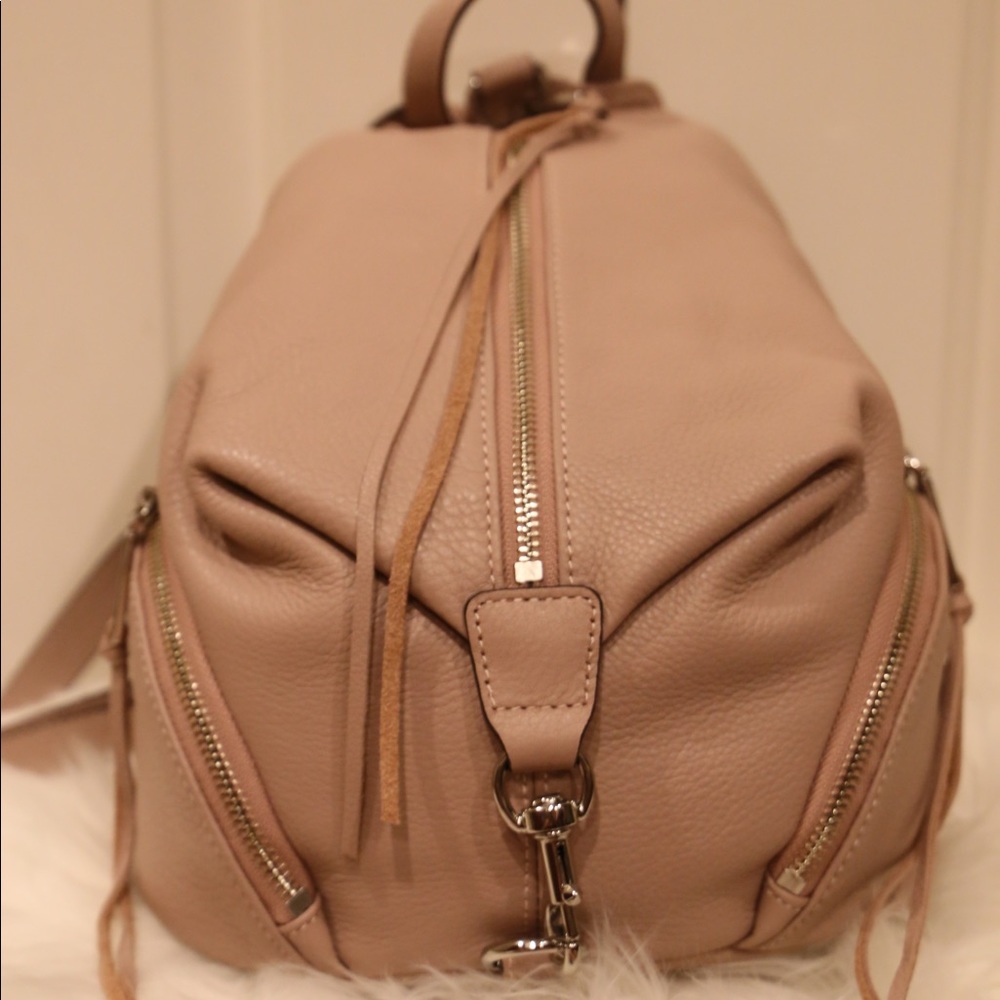 Rebecca Minkoff MED Julian Backpack Vintage Pink